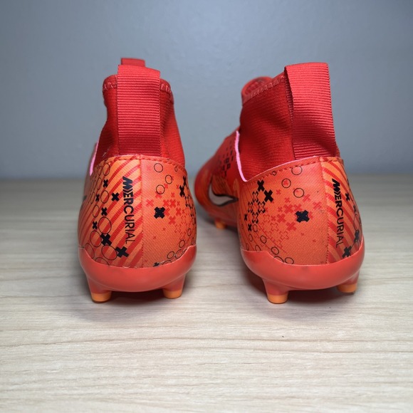 Nike Zoom Mercurial Superfly 9 CR7 Soccer Cleats MDS Crimson Red 5Y FJ0353-600 - Picture 6 of 8